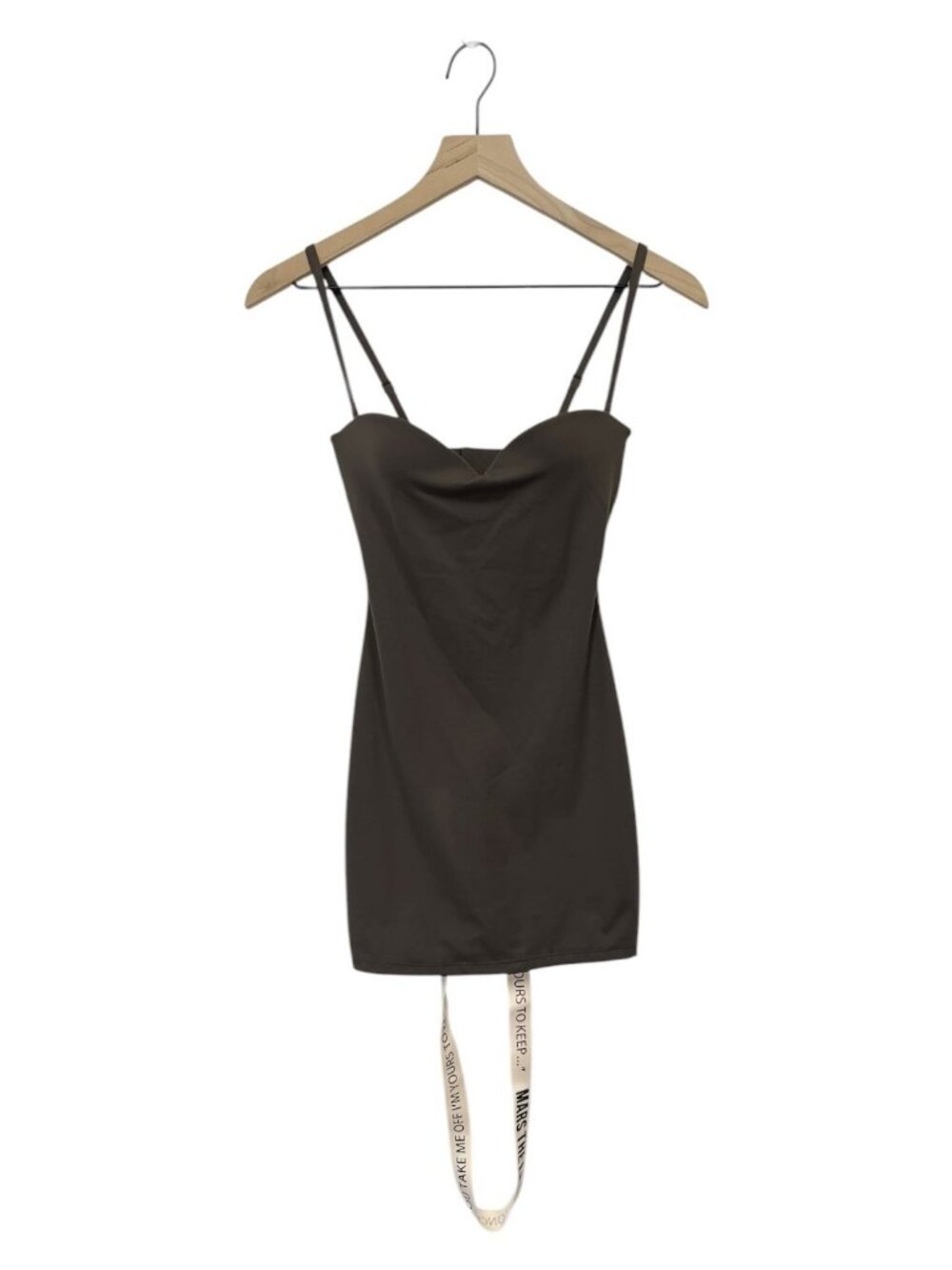 New Mars the Label Sculpt Dress Size 0 UK Size 4 Brown